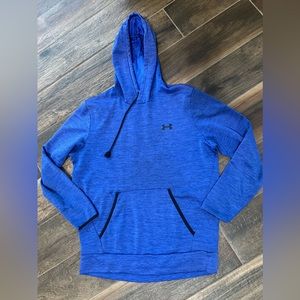 Men’s blue under Armour hoodie, size small
